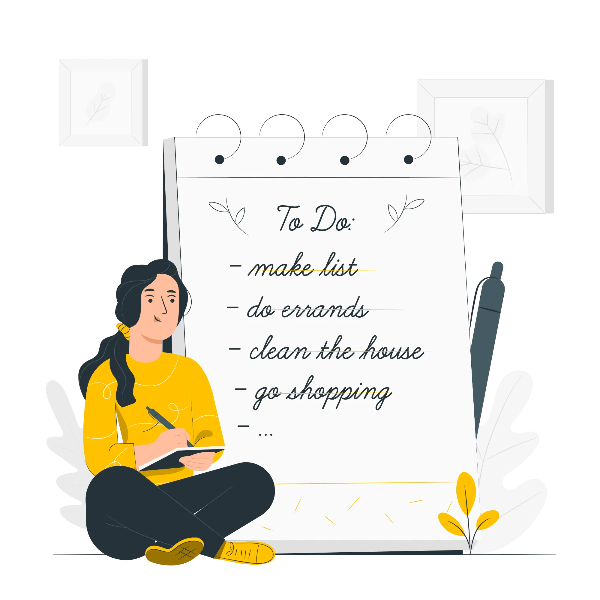 Checklist illustration