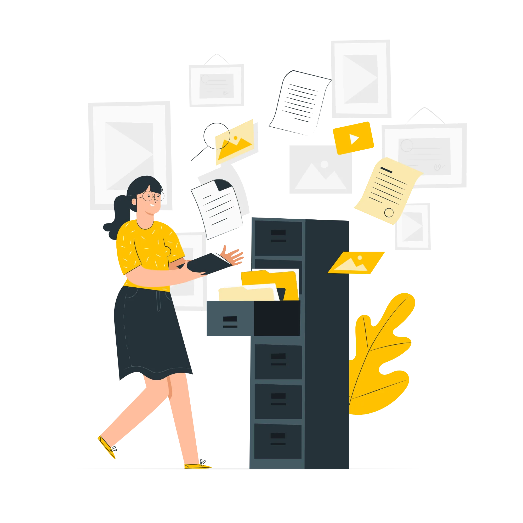 Organizing documents